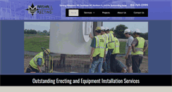 Desktop Screenshot of marshallerecting.com